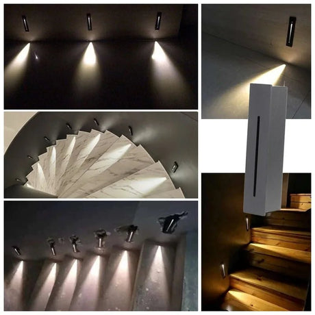 Indoor & Outdoor Recessed LED Corner Wall Lights - Hans Lumiere