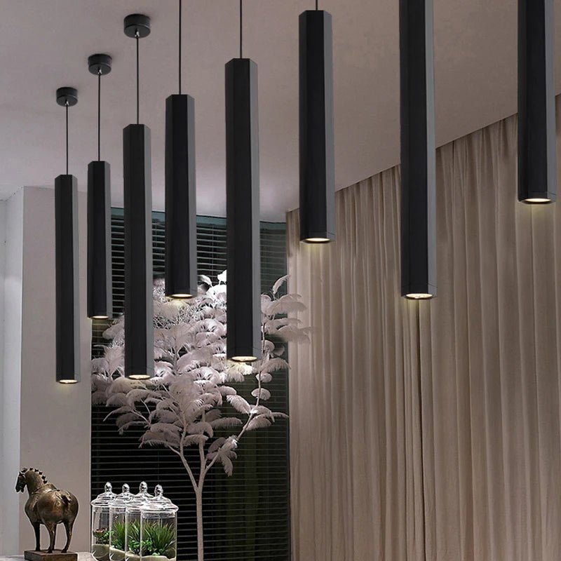 Industrial Aluminum Pendant Light for Bar and Dining Room - Hans Lumiere
