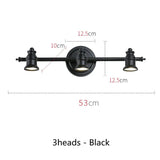 Industrial Brass Copper Mirror LED Spot Light - Hans Lumiere