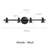 Industrial Brass Copper Mirror LED Spot Light - Hans Lumiere