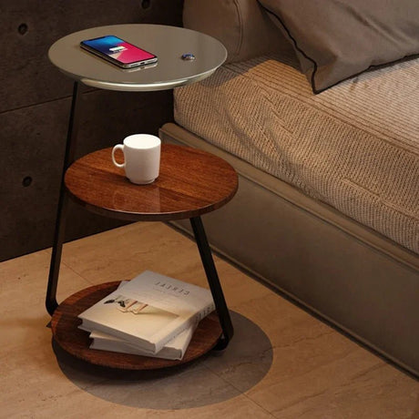 Intelligent Wireless Charging Coffee Table Lamp - Hans Lumiere