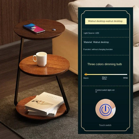 Intelligent Wireless Charging Coffee Table Lamp - Hans Lumiere