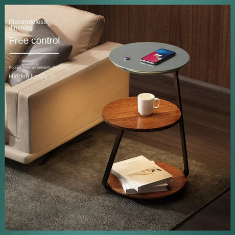 Intelligent Wireless Charging Coffee Table Lamp - Hans Lumiere
