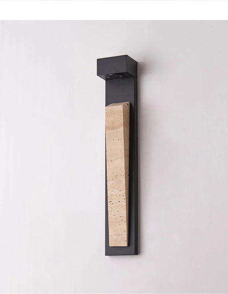 IP65 Waterproof Outdoor Wall Light - Natural Stone Finish - Hans Lumiere