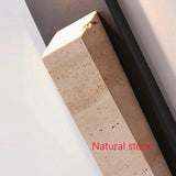 IP65 Waterproof Outdoor Wall Light - Natural Stone Finish - Hans Lumiere