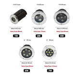 IP68 LED Underground Flood Light – Waterproof Buried Spotlight, 6-18W - Hans Lumiere