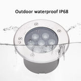 IP68 LED Underground Flood Light – Waterproof Buried Spotlight, 6-18W - Hans Lumiere