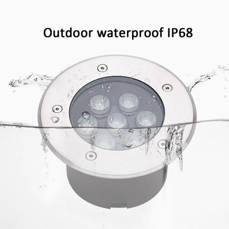 IP68 LED Underground Flood Light – Waterproof Buried Spotlight, 6-18W - Hans Lumiere