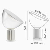 Italian Adjustable Modern Taccia LED Table Lamp - Hans Lumiere
