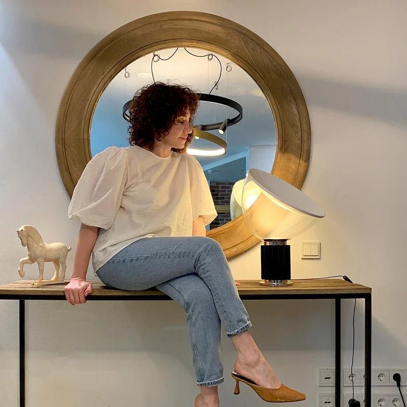 Italian Adjustable Modern Taccia LED Table Lamp - Hans Lumiere