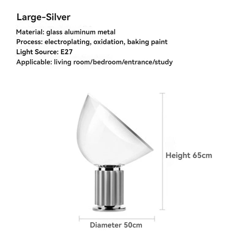 Italian Adjustable Modern Taccia LED Table Lamp - Hans Lumiere