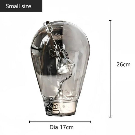 Italian Design Satellite Glass LED Table Lamp - Hans Lumiere