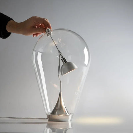 Italian Design Satellite Glass LED Table Lamp - Hans Lumiere