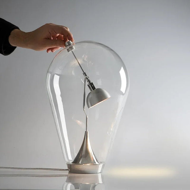 Italian Design Satellite Glass LED Table Lamp - Hans Lumiere