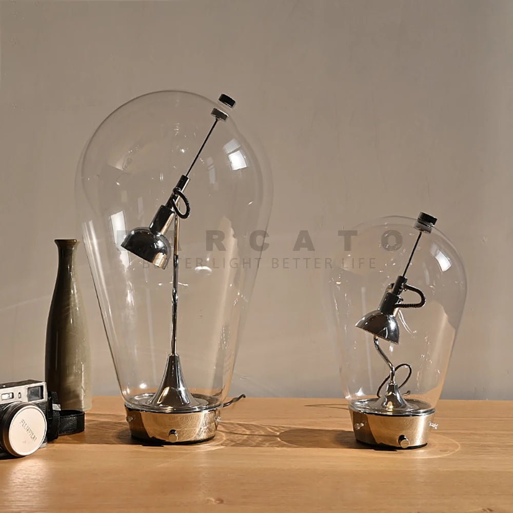Italian Design Satellite Glass LED Table Lamp - Hans Lumiere