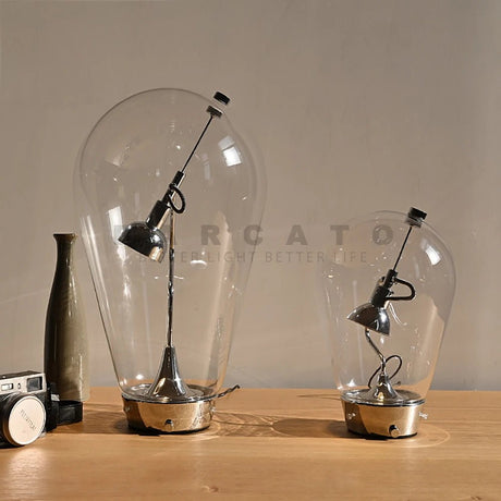 Italian Design Satellite Glass LED Table Lamp - Hans Lumiere