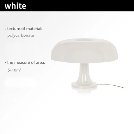 Italian Designer Led Mushroom Table Lamp - Hans Lumiere
