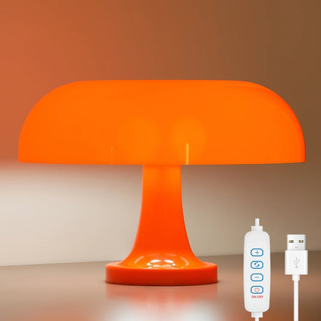 Italian Designer Led Mushroom Table Lamp - Hans Lumiere
