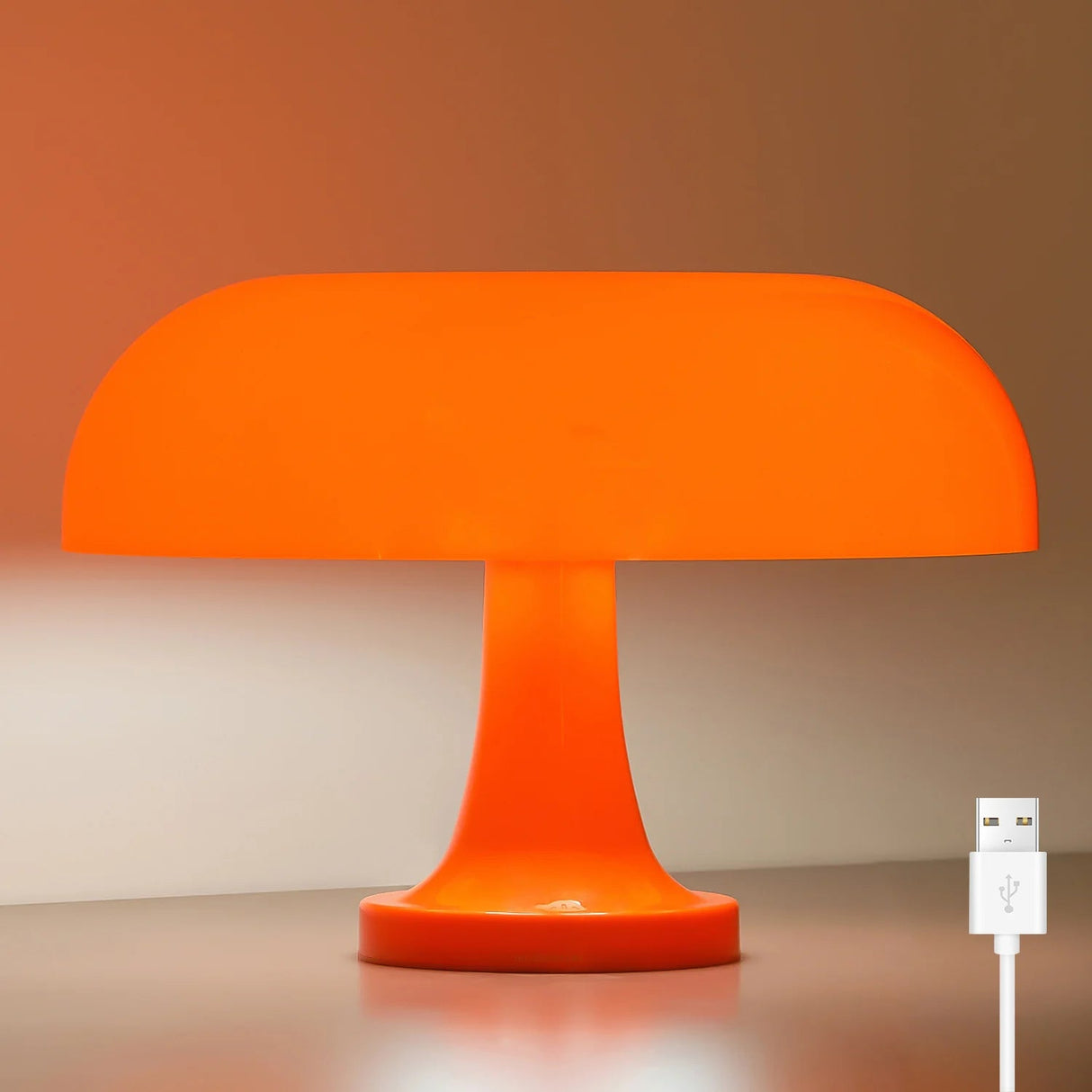 Italian Designer Led Mushroom Table Lamp - Hans Lumiere