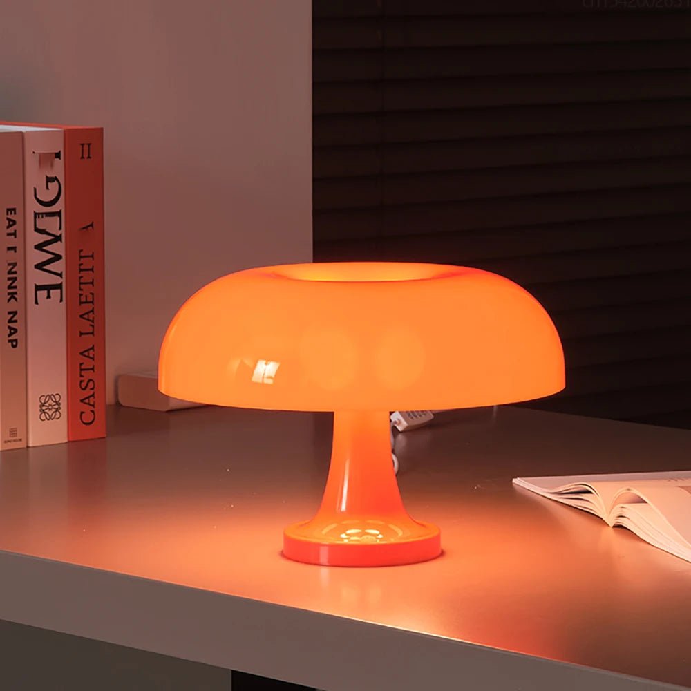 Italian Designer Led Mushroom Table Lamp - Hans Lumiere