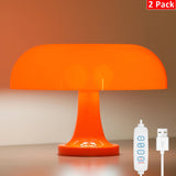 Italian Designer Led Mushroom Table Lamp - Hans Lumiere