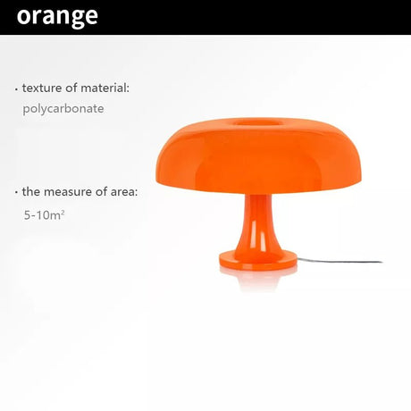 Italian Designer Led Mushroom Table Lamp - Hans Lumiere