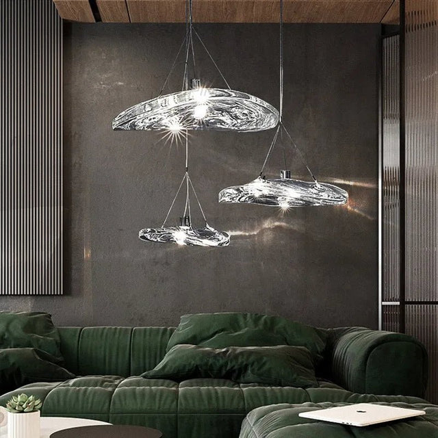 Italian New Design Glass Art Chandelier - Hans Lumiere