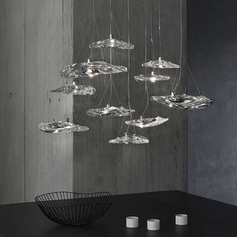 Italian New Design Glass Art Chandelier - Hans Lumiere
