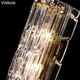 Italian Style Copper Glass Luxury LED Wall Lamp - Hans Lumiere