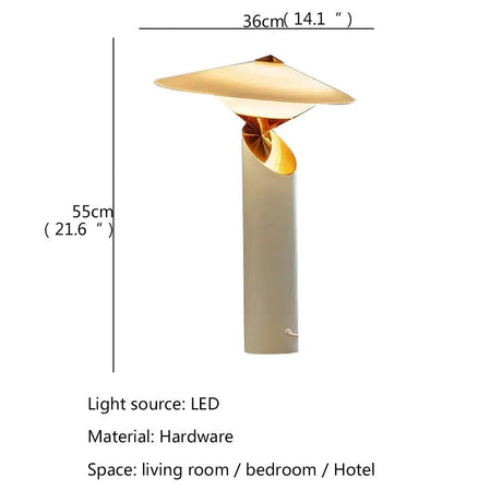 Italian Style Table Vintage Lamp - Hans Lumiere