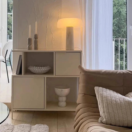 Japanese Design Luxury Warm Mushroom LED Table Lamp - Hans Lumiere