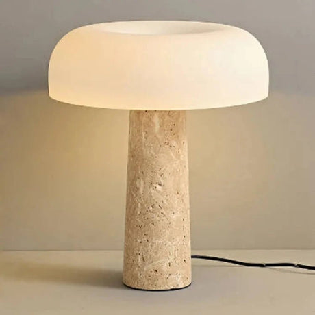 Japanese Design Luxury Warm Mushroom LED Table Lamp - Hans Lumiere