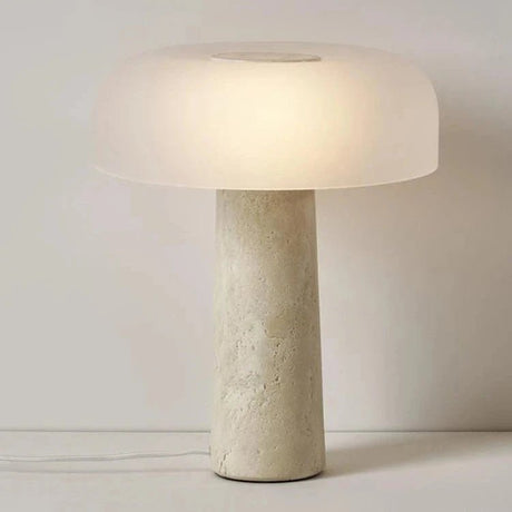 Japanese Design Luxury Warm Mushroom LED Table Lamp - Hans Lumiere
