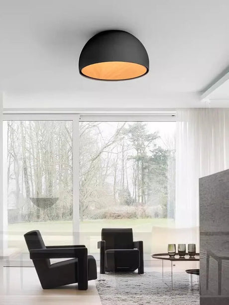 Japanese Designer Simple Wood Grain Color Lamp - Hans Lumiere