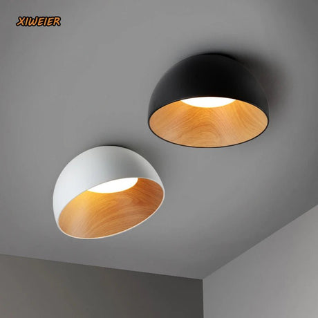 Japanese Designer Simple Wood Grain Color Lamp - Hans Lumiere