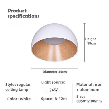 Japanese Designer Simple Wood Grain Color Lamp - Hans Lumiere