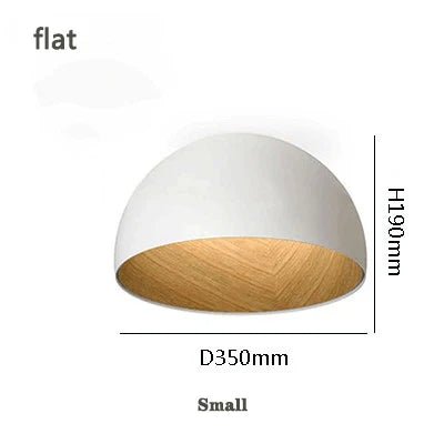 Japanese Designer Simple Wood Grain Color Lamp - Hans Lumiere