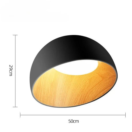 Japanese Designer Simple Wood Grain Color Lamp - Hans Lumiere
