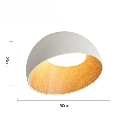 Japanese Designer Simple Wood Grain Color Lamp - Hans Lumiere
