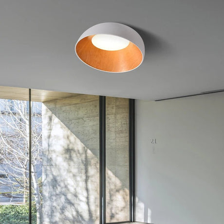 Japanese Designer Simple Wood Grain Color Lamp - Hans Lumiere