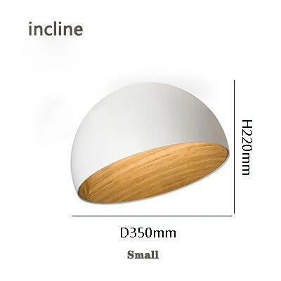 Japanese Designer Simple Wood Grain Color Lamp - Hans Lumiere