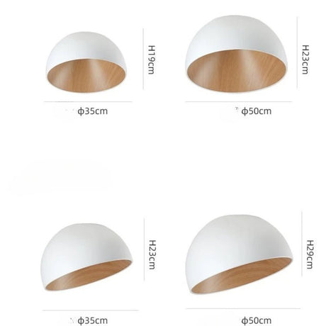 Japanese Designer Simple Wood Grain Color Lamp - Hans Lumiere