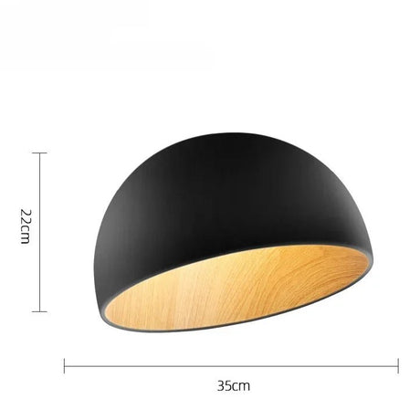 Japanese Designer Simple Wood Grain Color Lamp - Hans Lumiere