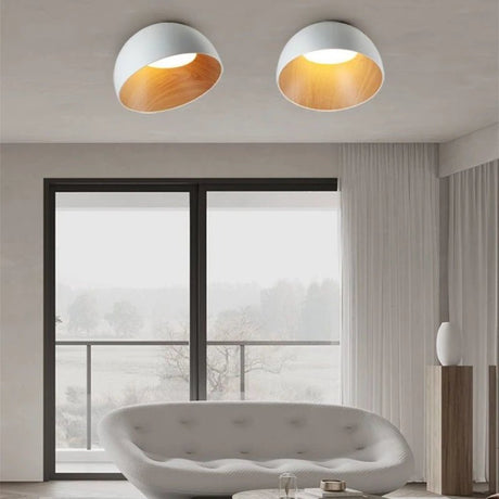 Japanese Designer Simple Wood Grain Color Lamp - Hans Lumiere