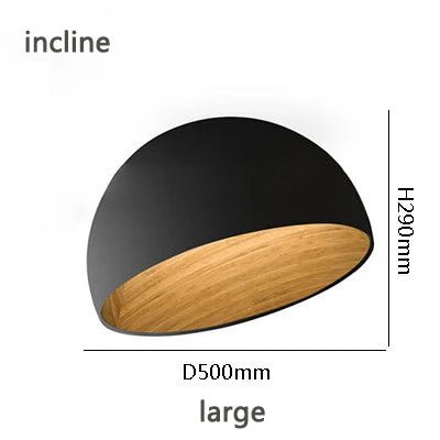 Japanese Designer Simple Wood Grain Color Lamp - Hans Lumiere