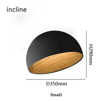 Japanese Designer Simple Wood Grain Color Lamp - Hans Lumiere