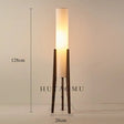 Japanese Retro Wabi - Sabi Solid Wood Floor Lamp - Hans Lumiere
