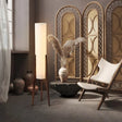 Japanese Retro Wabi - Sabi Solid Wood Floor Lamp - Hans Lumiere