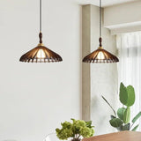 Japanese Style Umbrella Shaped Pendant Light - Hans Lumiere