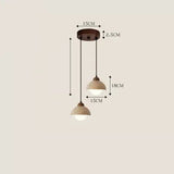 Japanese - Style Wabi Sabi Pendant Light - Hans Lumiere